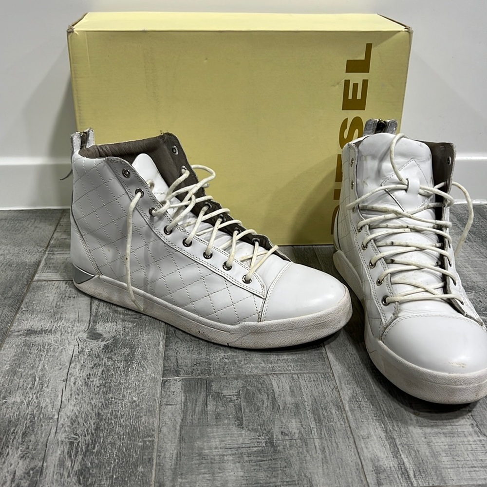 White Diesel Sneakers